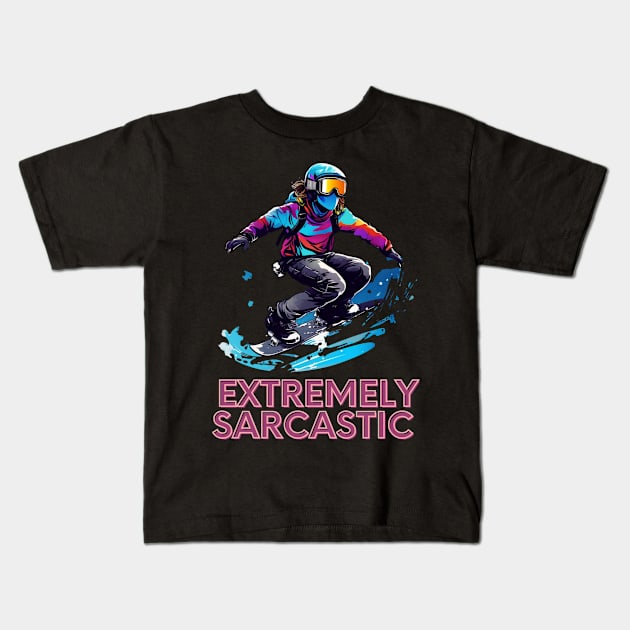 Extremely Sarcastic Kids T-Shirt by MaystarUniverse